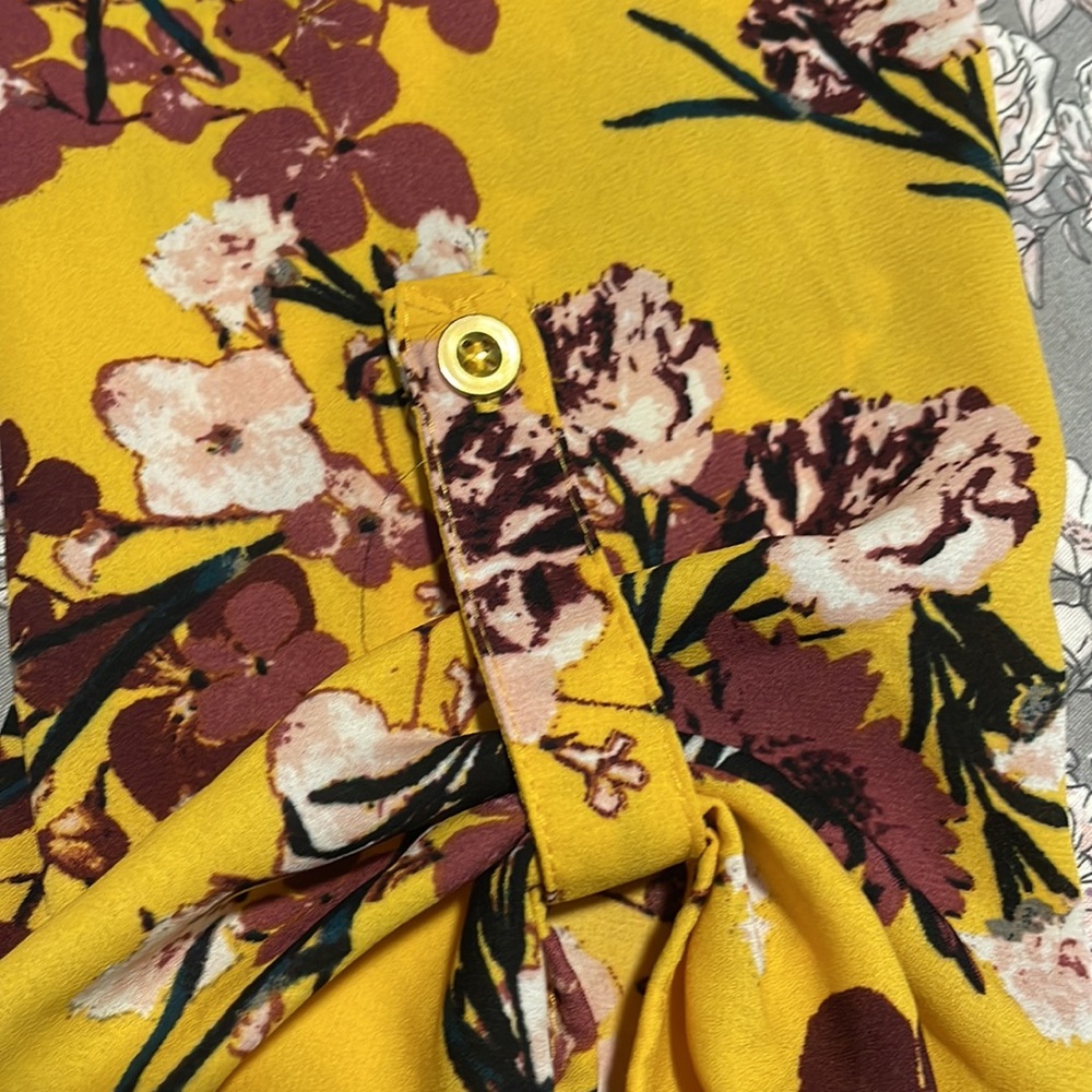 floral blouse for lady the J for JUSTIFY your contemporari - Picture 12 of 15